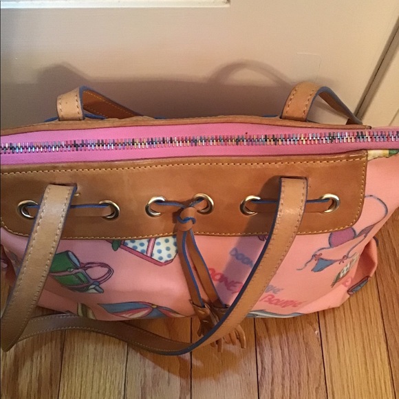 Vintage Dooney & Bourke Beach Themed Handbag - Picture 3 of 16